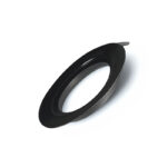 VIART Black Silicone Ring